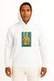 Hooded Socrates Philosopher Chest Design Unisex Sweatshirt