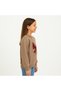 Atabay 116-11-25 Girl's Printed Sweatshirt – Soft Cotton Fabric, Daily Comfortable Fit (4-8 Years) - 4