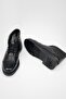 Large Size Genuine Leather Men's Boots with Fur Inside Shoes 081 - 5
