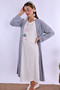 Breastfeeding Featured Cotton Maternity Set 4 Pieces Effortt - Pink - 2