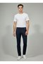 Men's Black Slim Fit Flexible Fabric Trousers Casual Stylish