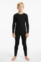 Boys' Thermal Leggings and Top Underwear Set, Top and Bottom Set Tutku