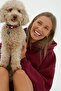 Women's Oversized Hoodie Burgundy – Hooded , 3 Thread , Kangaroo Pocket - 5