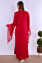 Effortt Cherry Dressing Gown Maternity Maternity Nightgown Set - 4