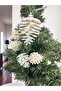 Christmas Tree Ornament White Glitter Pine Cone Set of 6 Christmas Pine Cone Ornament 5 cm Hpy26057 - 2