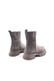 Genuine Suede Leather Mink Color Women's Boots - 5