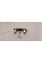 Yörük Black-Gold 5 Pcs 64 mm (6.4 cm) Handle Luxury Aluminum Cabinet Kitchen Drawer Children's Room Handle - 2