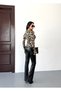 Women's Large Leopard Print Body with Finger Detail - 7
