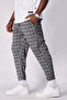 Unisex Jacquard Patterned Baguette Pants - 3