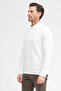 Men's Polo Neck Long Sleeve Sweatshirt - 2