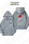 Unisex Nissan Skyline Gtr 34 Printed Oversized Back Printed Zippered Hooded Cardigan