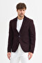 Avr Zoro Men's Dark Burgundy Polyviscon Fabric Flexible Slim Fit Sports Blazer Jacket