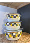3-Piece Linda Enamel Storage Bowl 14-16-18 cm - 2