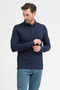 Men's Polo Neck Long Sleeve Sweatshirt - 3
