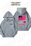 Unisex Chainsaw Man Kobeni Printed Oversized Back Printed Zippered Hooded Cardigan