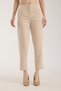 Suede Pants - Pencil Suede Pants with Pockets Model - 4