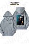 Unisex Armin Van Buuren V2 Printed Oversized Back Printed Zip Hooded Cardigan