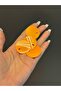 50 Pieces 3 cm Orange Bag Sequins - 4