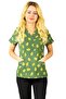 Unisex Avocado Pattern Doctor Nurse Dietitian Surgical Scrubs Uniform Set - 2