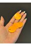 50 Pieces 3 cm Orange Bag Sequins - 2