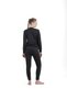 Double Layer Knitted Fabric Thermal Underwear Set Bottom Top Set Suitable for Winter Sports - 7