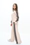 Girls' 100% Cotton Long Sleeve Oversized Bottom-Top Tracksuit Set - 2