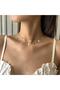 Stainless Steel Trend Exquisite Stylish Design Women Charm Necklace - 3