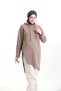 Women's Hijab Hooded Long Sweat Tunic - 4