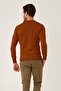 Tile Standard Fit Narrow Fit Polo Collar Buttoned Plain Long Sleeve Knitwear - 2
