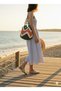 Handmade Woven Straw/Raffia Women's Beach and Casual Bag - Bohemian Shoulder Bag - 2
