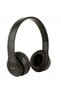 Casti wireless P47 Negru cu bluetooth microfon - 6