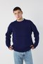 Oversized Knitwear Sweater with Vintage Detail - 3