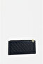 659 Quilted Patterned Imported Wallet - Stylish Women's Wallet with Zipper and Card Holder - 6