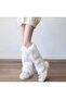 Women's Plush Leg Warmers, 50 cm Long - 3