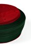 Prayer Scarf - Green Fabric - Burgundy Cap - Plain Wrap - Nâli Sharif - 7 Meters - 2