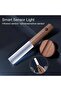 Motion Sensor Wooden Night Light - Rechargeable Magnetic LED (White Ash/Beech) 2PC - 2