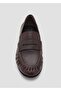 Leather Penny Loafers - 5