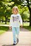 Girls' Anime-Themed Long-Sleeved Pajama Set High-Quality Stylish Comfortable Casual
