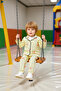 Striped Teddy Bear Patterned Soft Textured Boys' Pajama Set High Quality Stylish Comfortable - 3