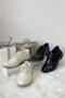 Mojo Boys' Mıss Brava Classic Patent Leather Shoes 101P Cream - 2