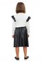 Girls' Knitted Top and Ruffled Skirt Combination Stylish and Comfortable Daily Wear Quality Stylish Comfortable - 6