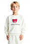 Girl's Cute Teddy Bear Printed Cotton Thin Tracksuit Set Quality Stylish Comfortable - 5