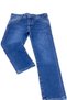 Boy's 8-14 Years Old Stretch Fabric Pipe Leg Jeans Trousers 63705 Denim Blue - 3