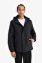 Defactofit Water Repellent Regular Fit Polar K Hooded Zippered Raincoat (25 Au) - 3