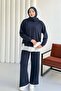 Hijab Suit with Six Pleated Pants - 4