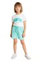 Girls' 100% Cotton Comfortable Slogan Printed Short Sleeve Top and Shorts Set Quality Stylish Comfortable - 4