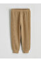 Beige Crew Neck Baby Boy Sweatshirt and Sweatpants - 7