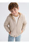 Rmz Gi̇yi̇m Farkiyla Hooded Boy's Knitwear Cardigan