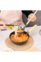 Flat-bottom Frying Pan with Glass Lid - Hand-hammered, for Induction & Gas (Model TJ-KS 918) - 4