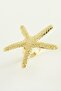 Nrzsnt Starfish (124107) Metal Ring-Yellow